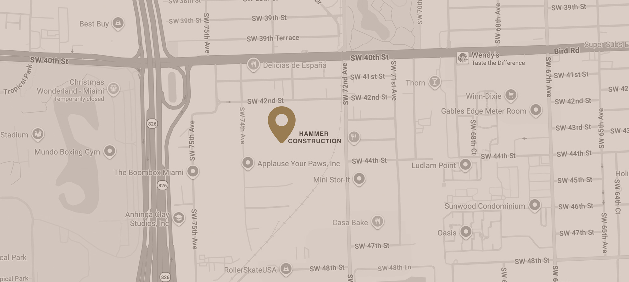 HAMMER CONSTRUCTION CORP.